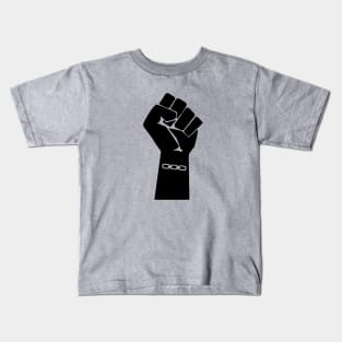 Jacks Fist (Black) Kids T-Shirt